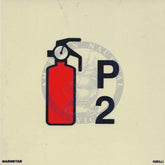 Marine Fire Sign, IMO Fire Control Symbol: Powder Fire Extinguisher (2)